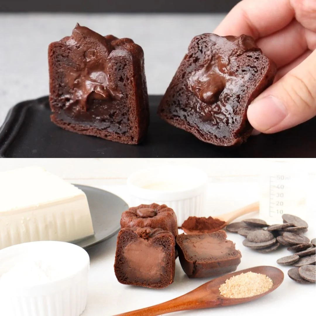 生チョコカヌレプレーン(4個入り)