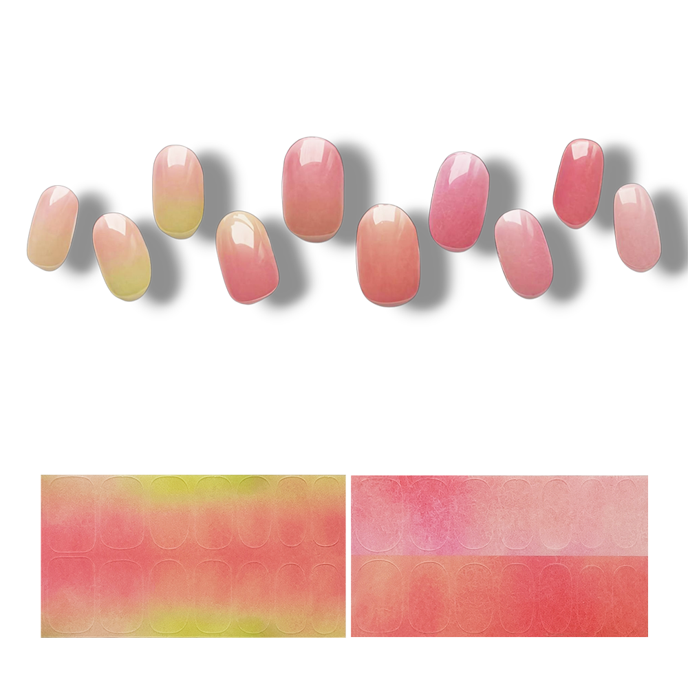 半硬化ジェルネイルシール Gel Nail Stickers Type A