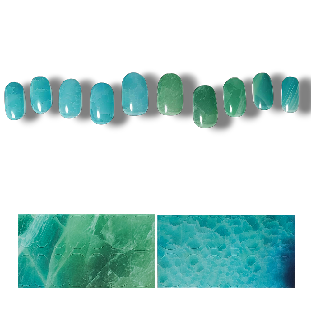 半硬化ジェルネイルシール Gel Nail Stickers Type A