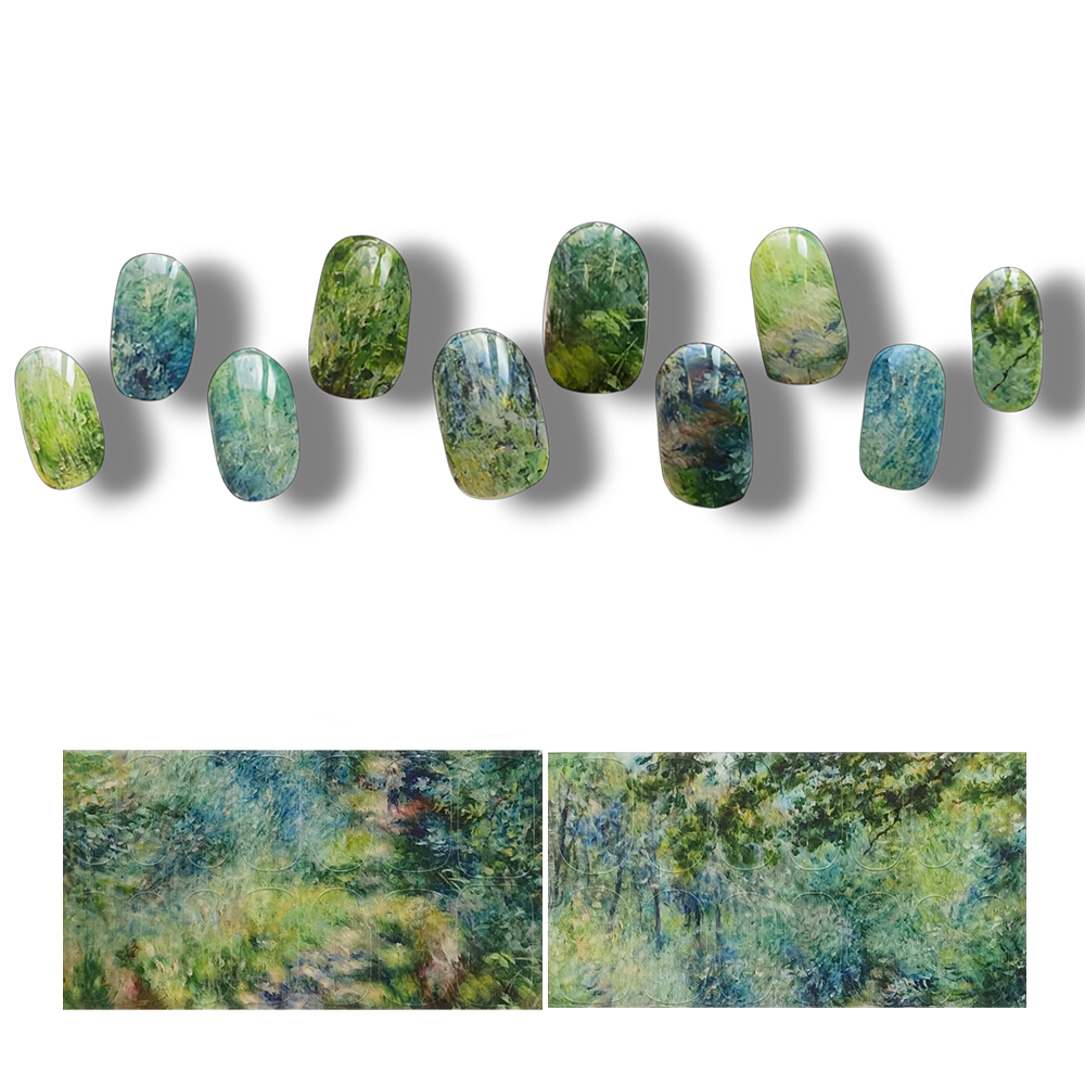 半硬化ジェルネイルシール Gel Nail Stickers Type A