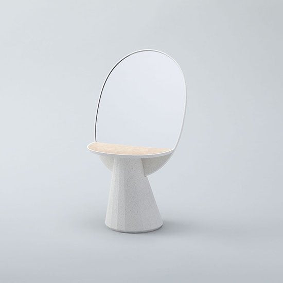Mirror & vase