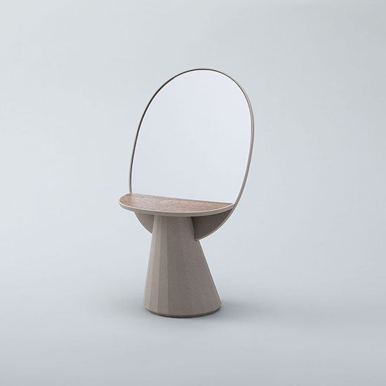 Mirror & vase