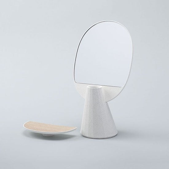 Mirror & vase
