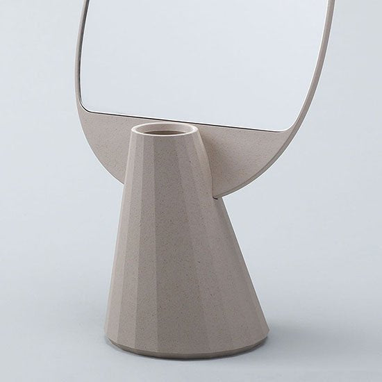Mirror & vase