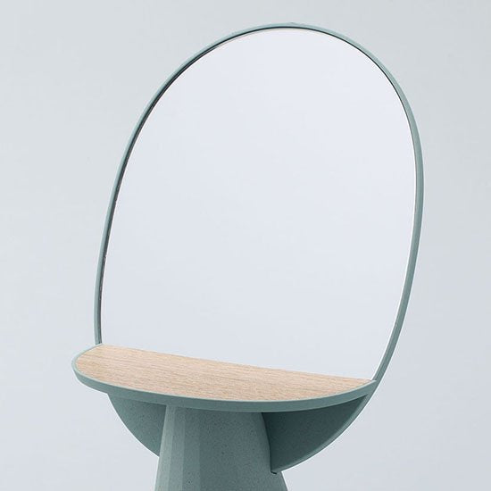 Mirror & vase