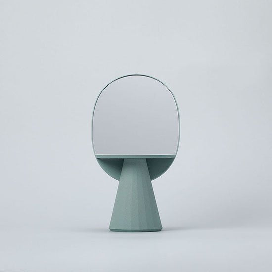 Mirror & vase