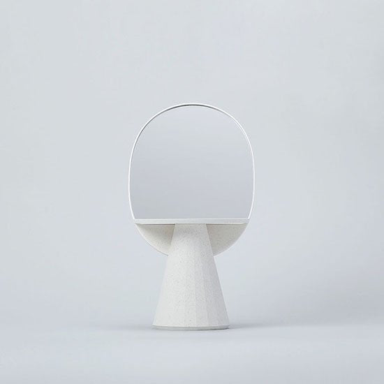 Mirror & vase