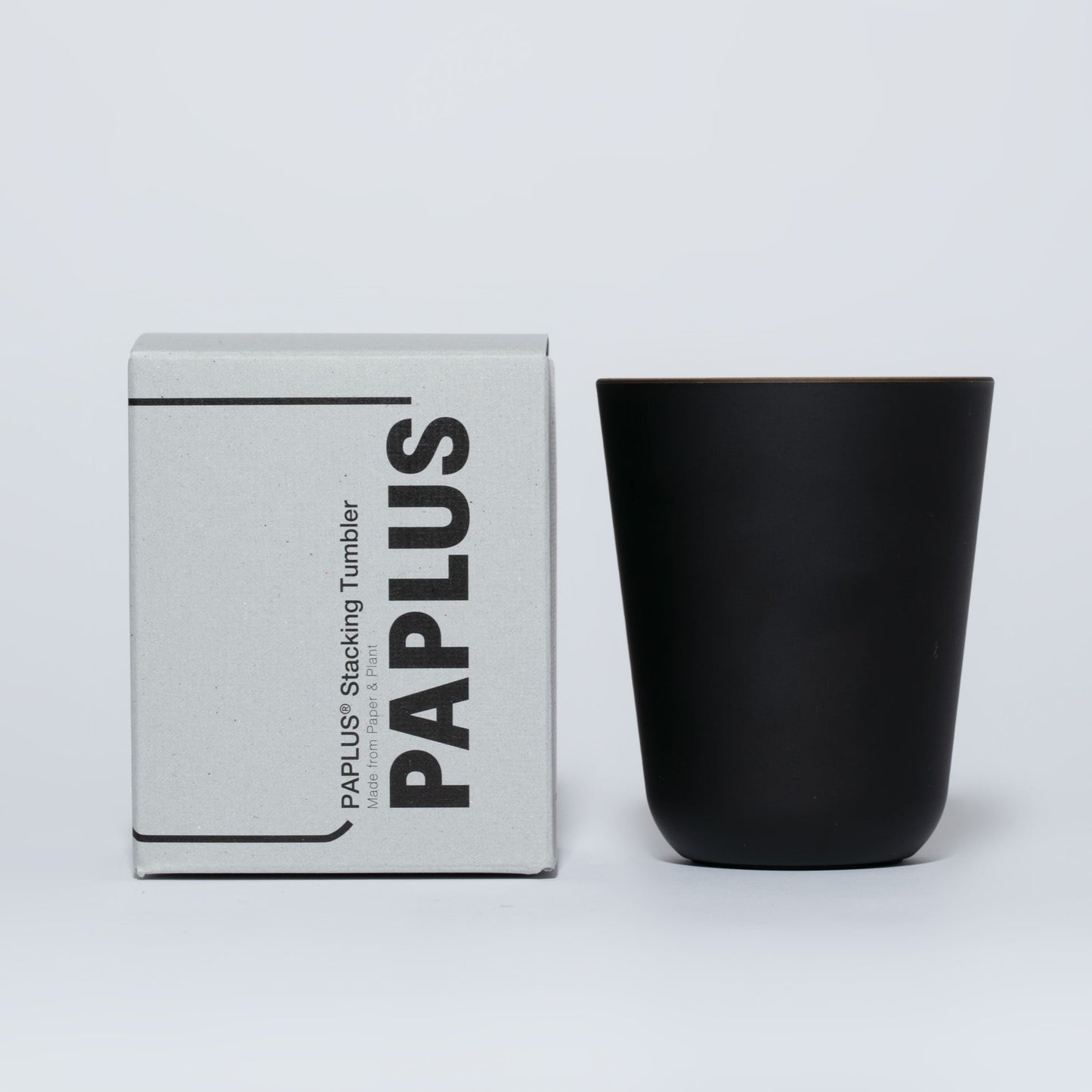 PAPLUSスタッキングタンブラーブラック