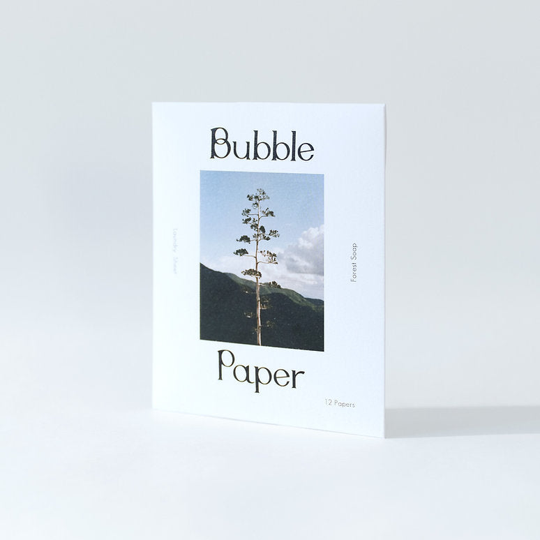 Bubble Paper [Forest Soap] - Bubble Paper｜ethikura by エシカルな