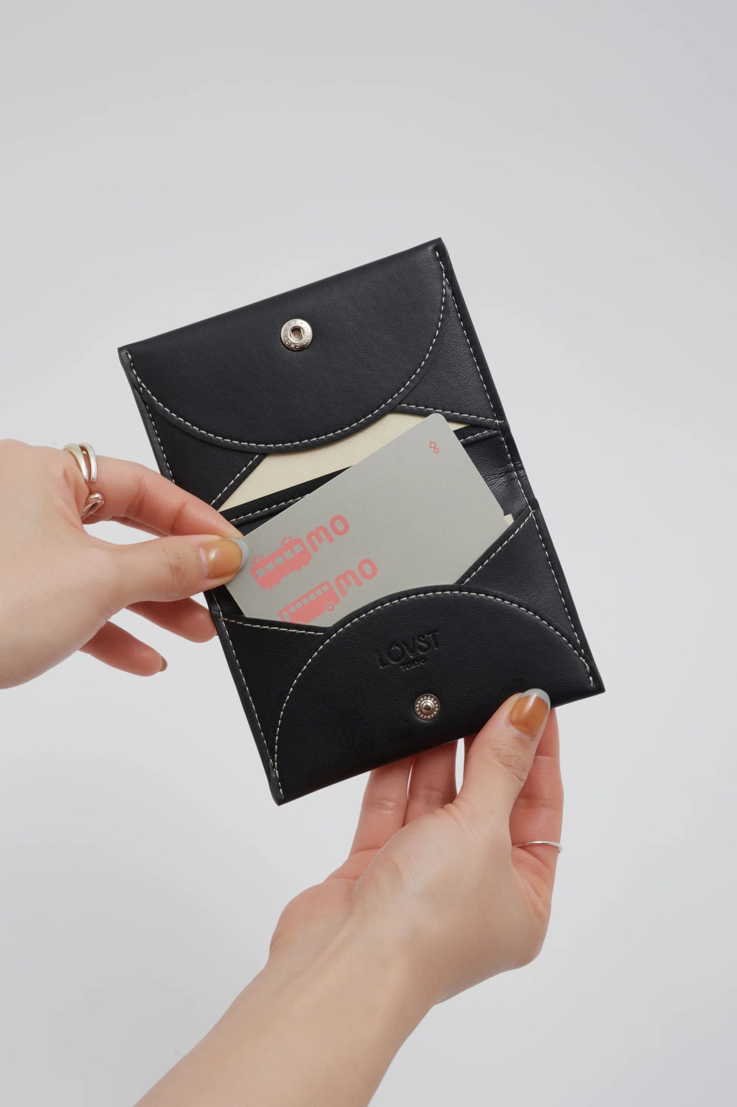 Apple Half-moon Card Case