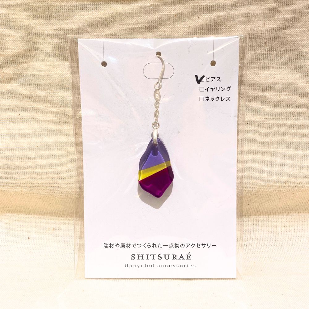 シンプルシリーズ(パープル系)ピアス
