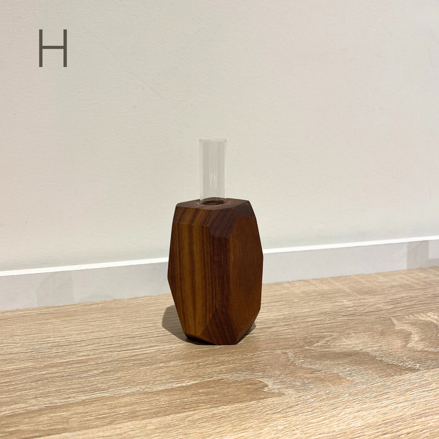 WOOD BLOCK 一輪挿し
