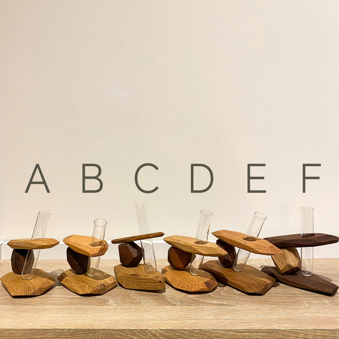 WOOD BLOCK 一輪挿し・積み木