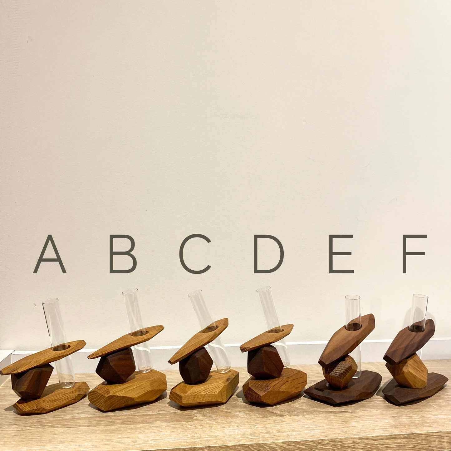 WOOD BLOCK 一輪挿し・積み木