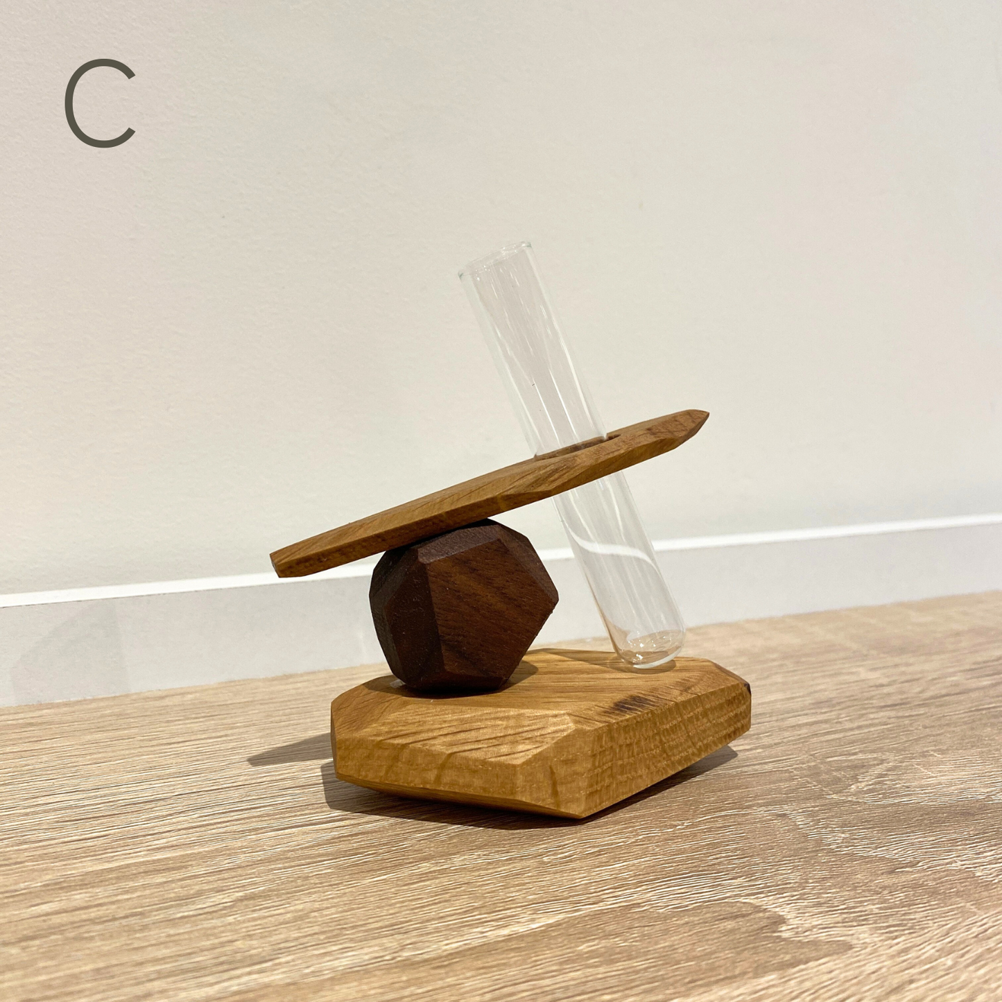WOOD BLOCK 一輪挿し・積み木