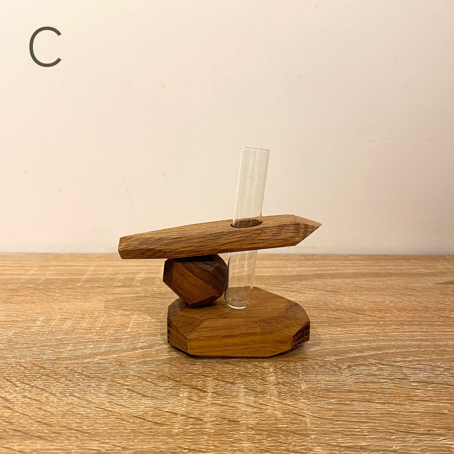 WOOD BLOCK 一輪挿し・積み木