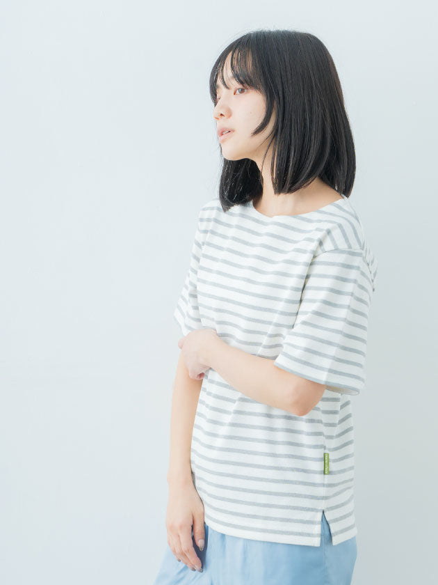 BASQUE Ⅱ|Boat Neck Short Sleeve Tee