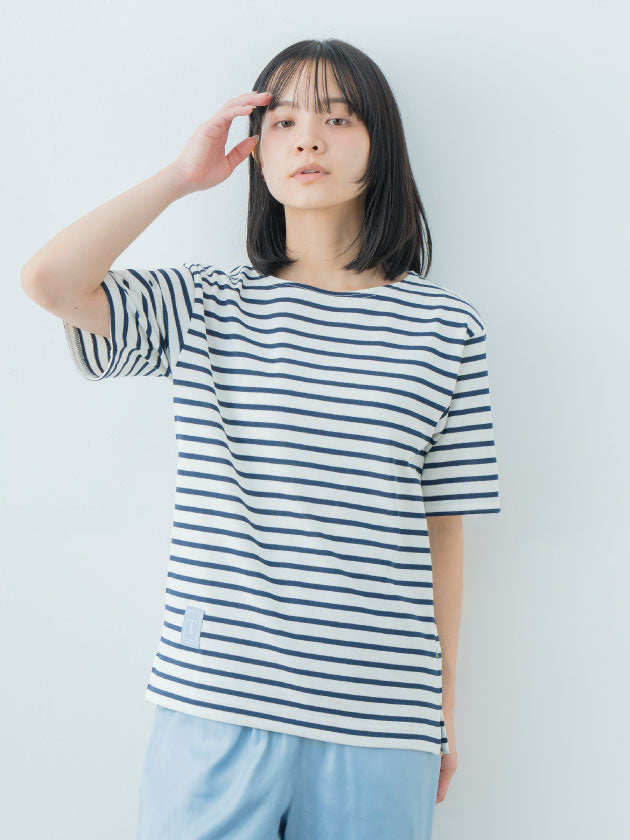 BASQUE Ⅱ|Boat Neck Short Sleeve Tee