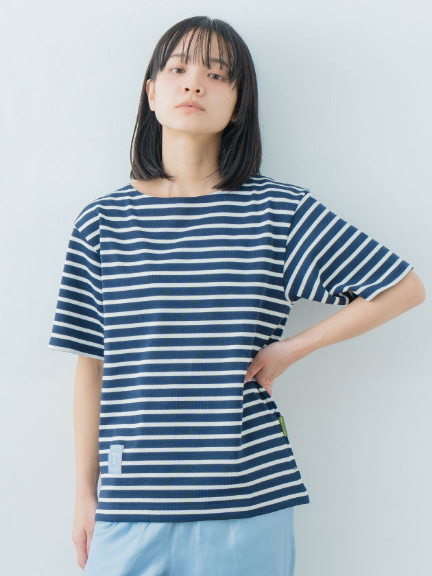 BASQUE Ⅱ|Boat Neck Short Sleeve Tee