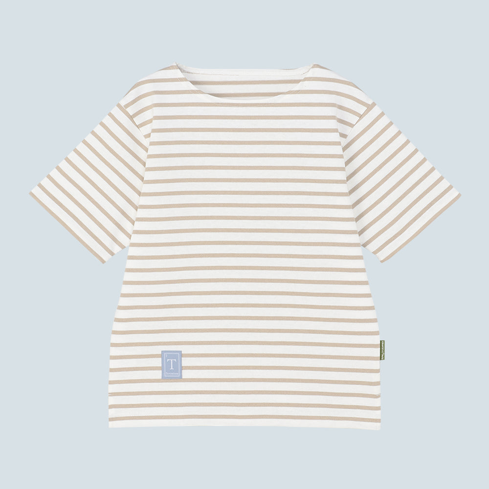 BASQUE Ⅱ|Boat Neck Short Sleeve Tee