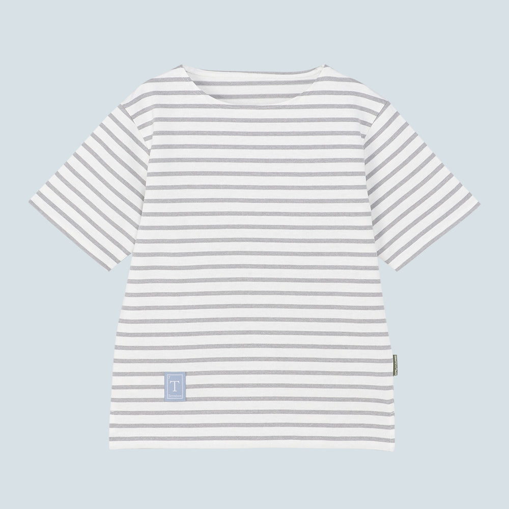 BASQUE Ⅱ|Boat Neck Short Sleeve Tee