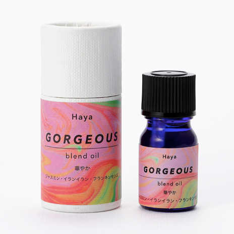 ブレンドエッセンシャルオイル GORGEOUS