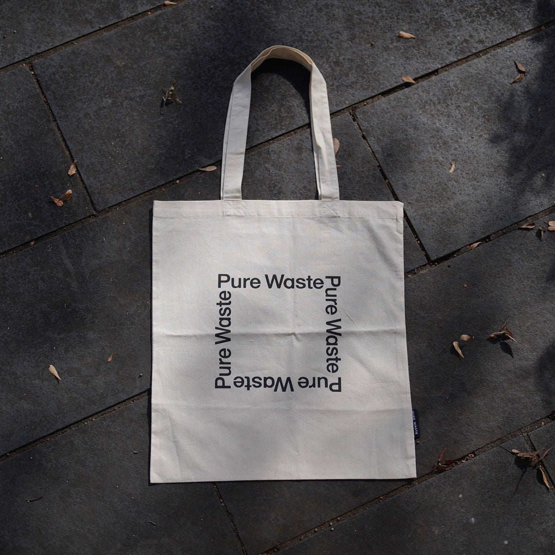 Logo Shopping Bag Natural
