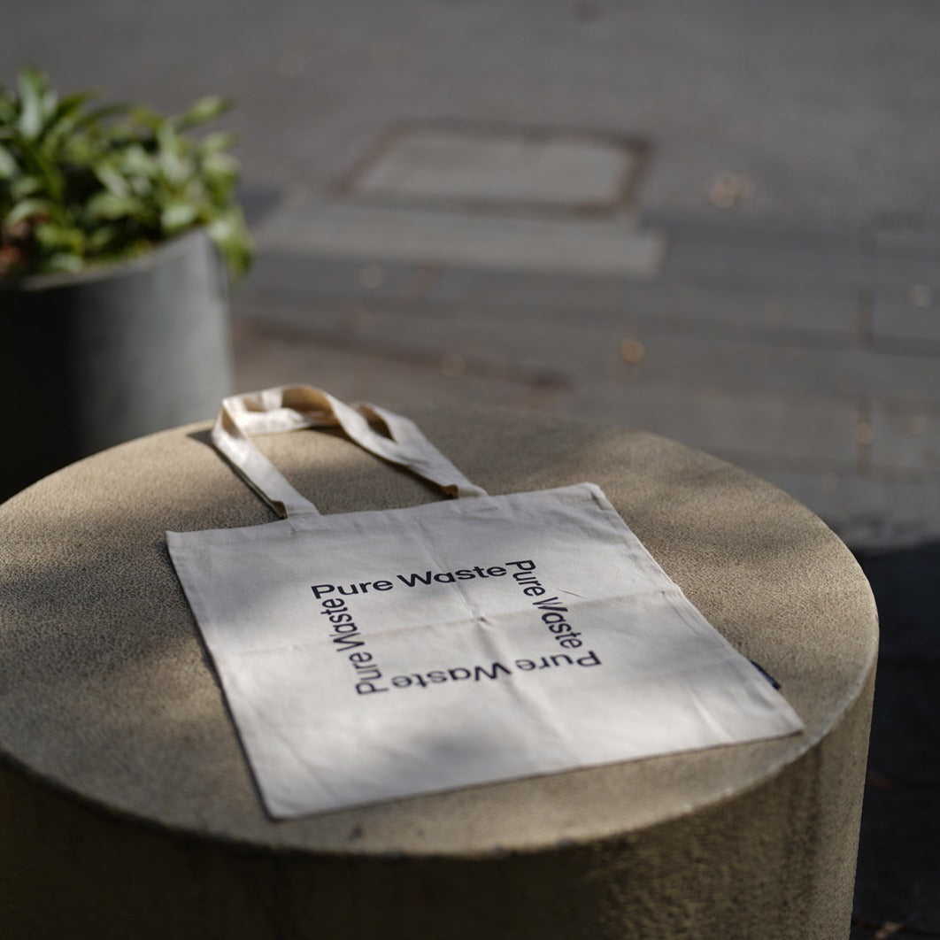 Logo Shopping Bag Natural
