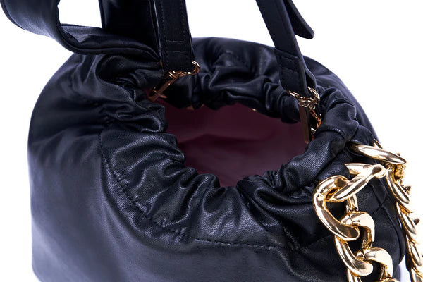 PENNY CHAIN HANDBAG BLACK