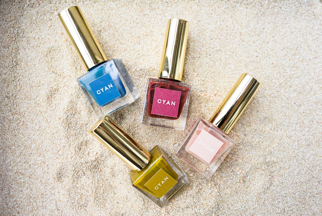 【CYAN】ホタテの貝殻からできた爪と環境に優しい水性ネイルが可愛すぎた