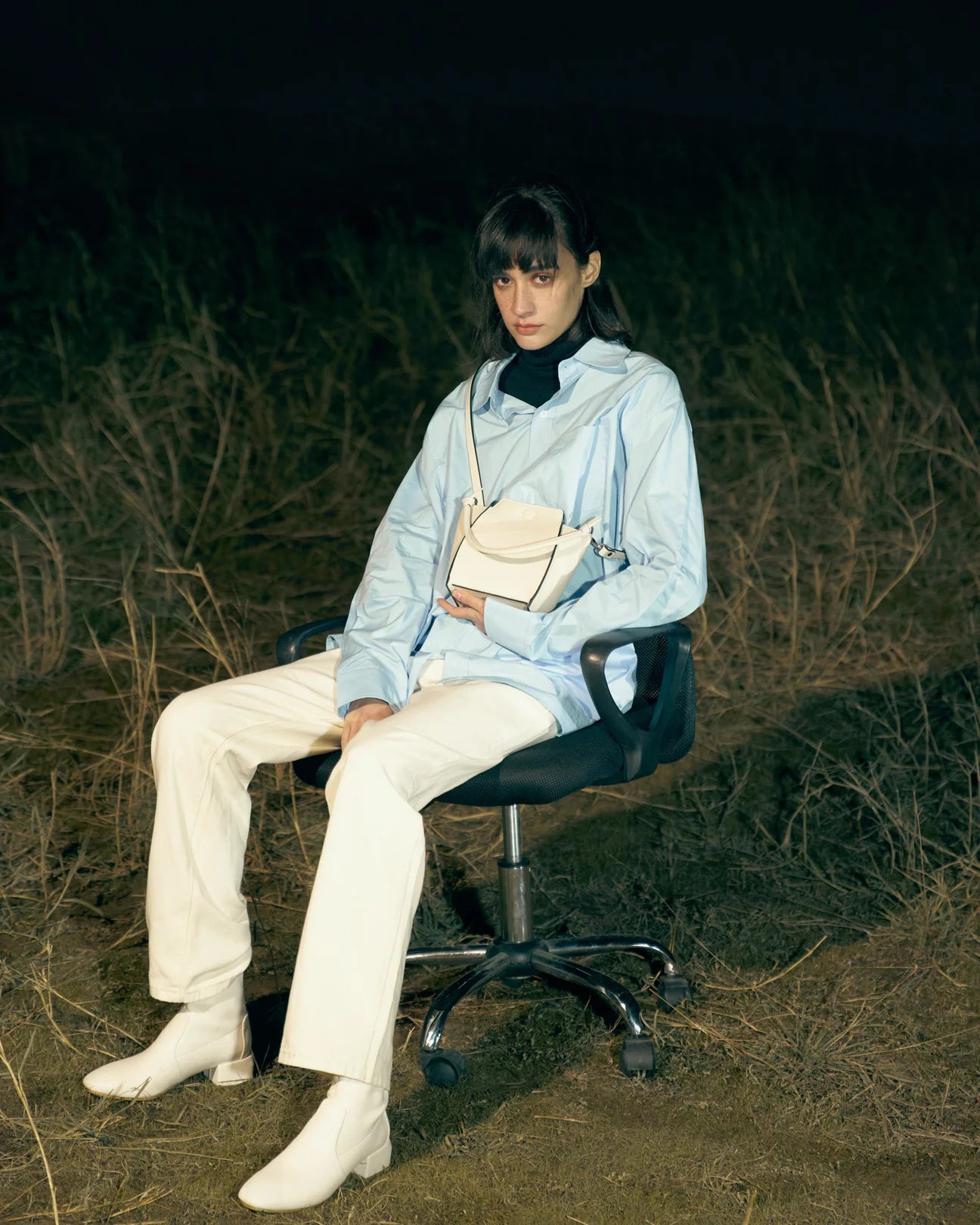 Mini Pine Corn Leather Bag