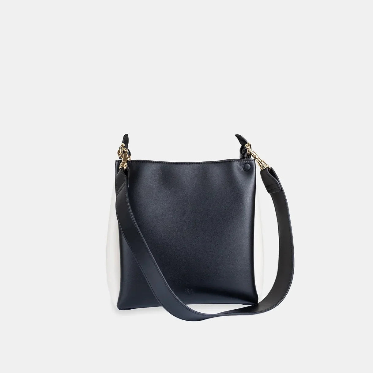 Mini Two-Tone Tote Corn Leather