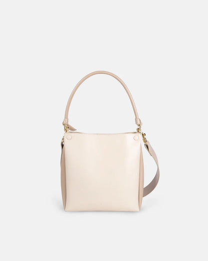 Mini Two-Tone Tote Corn Leather OAT & SAND