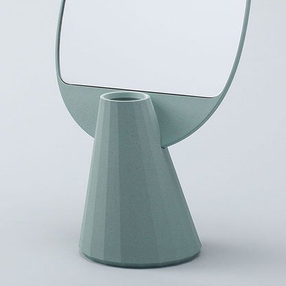 Mirror & vase