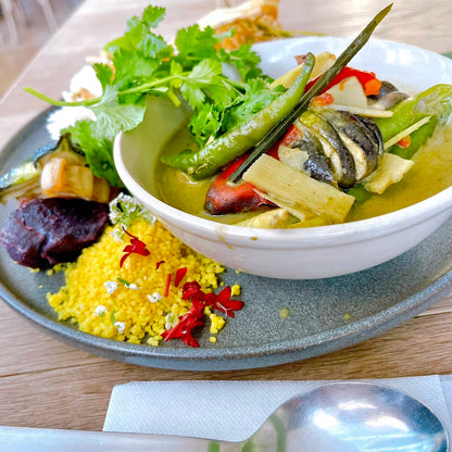 ヴィーガングリーンカレー