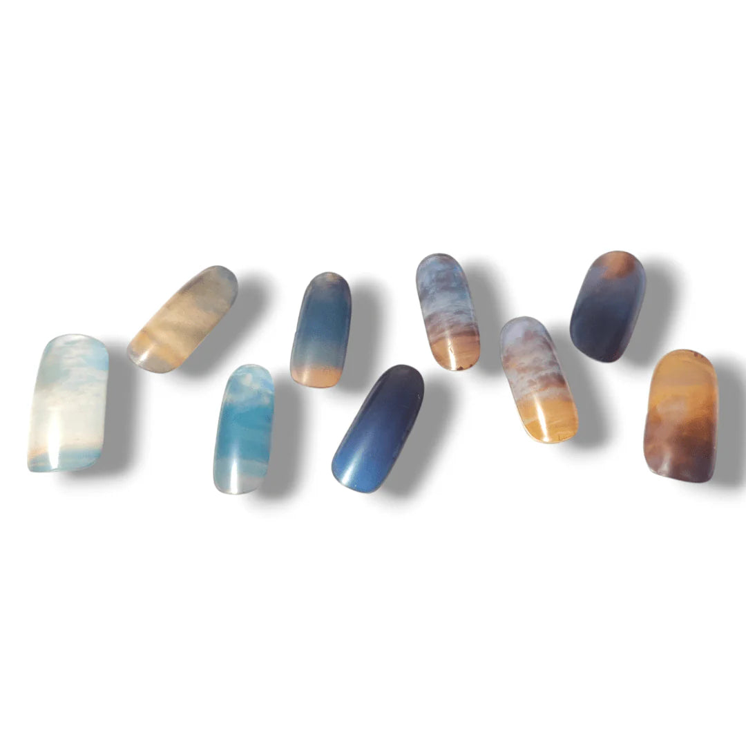 半硬化ジェルネイルシール Gel Nail Stickers　Sunset × Sunrise