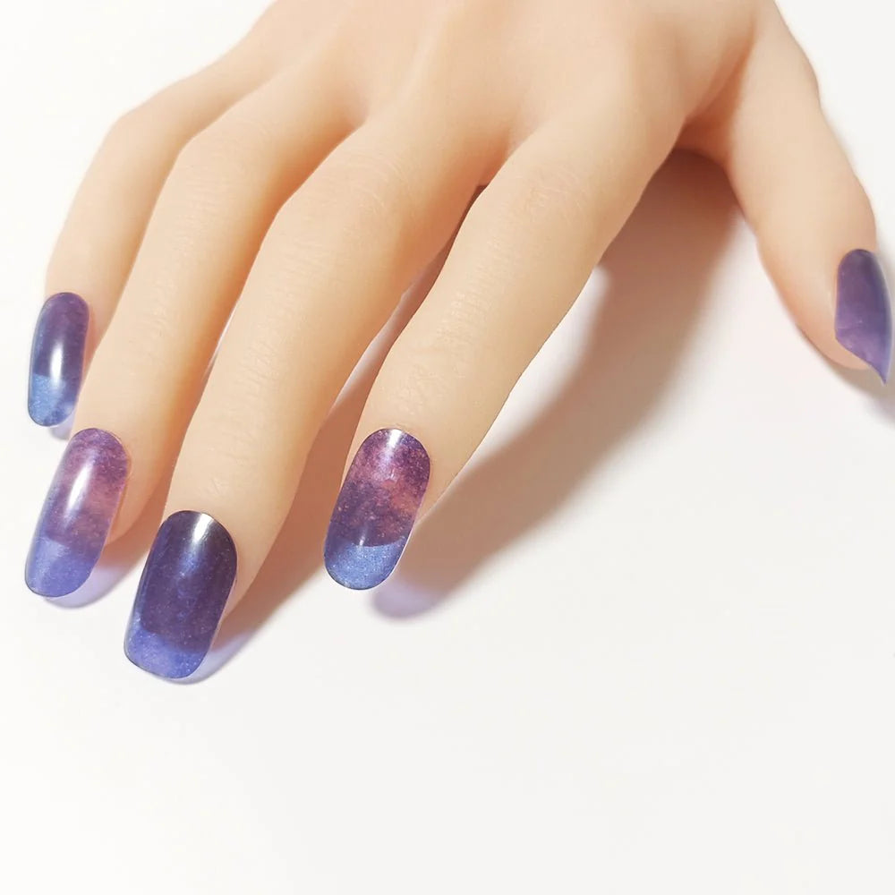 半硬化ジェルネイルシール Gel Nail Stickers　Night Sky