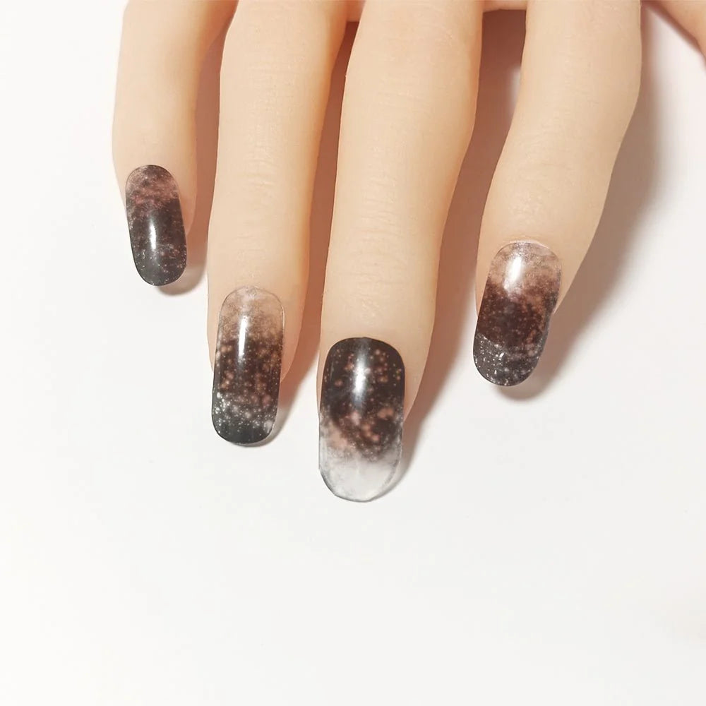 半硬化ジェルネイルシール Gel Nail Stickers　Night Sky