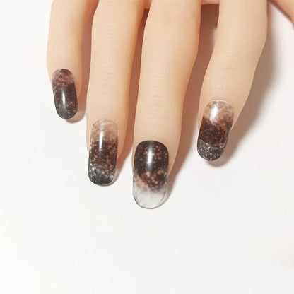 半硬化ジェルネイルシール Gel Nail Stickers　Night Sky