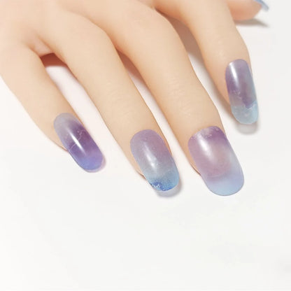 半硬化ジェルネイルシール Gel Nail Stickers　Alcohol ink：Gradation