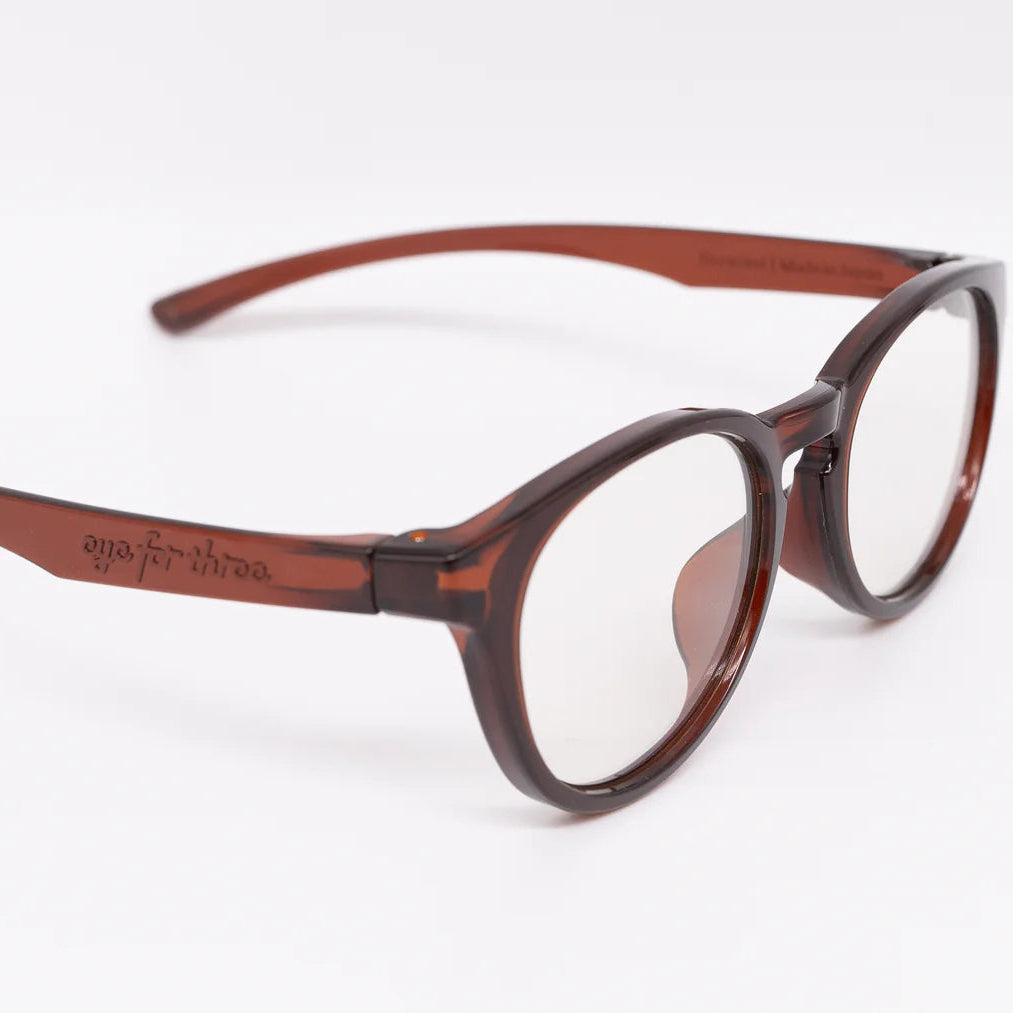 サステナブルなブルーライトカット眼鏡