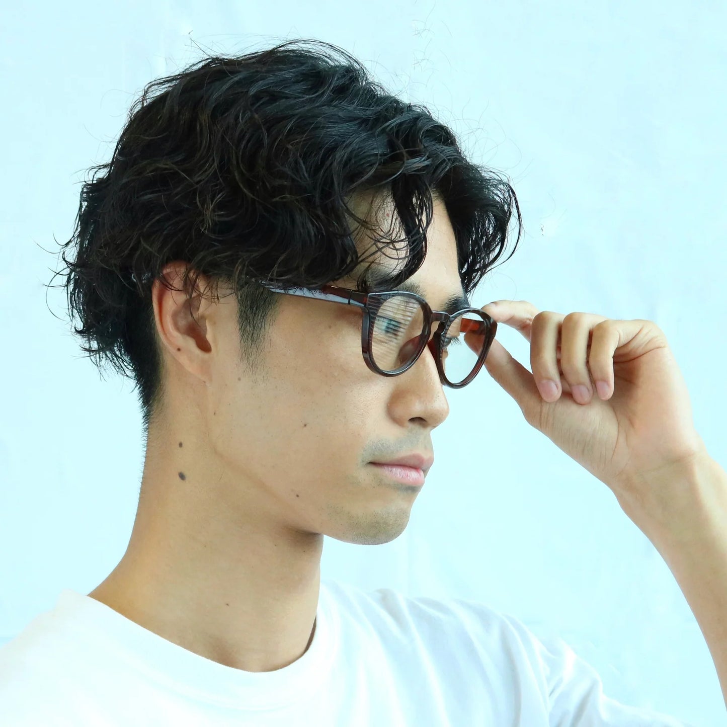 サステナブルなブルーライトカット眼鏡