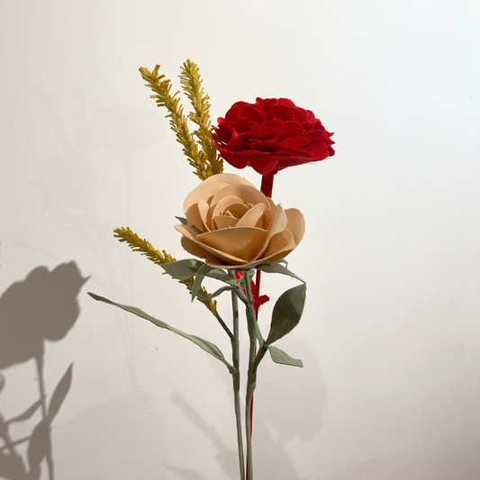 サステナブルフラワー｜red&yellow Bouquet