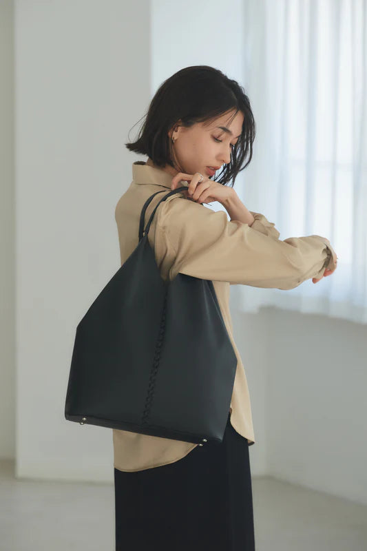 バッグ LOVEST TOKYO Apple 2Way Tote bag 国産アップルレザー製トートバッグ「Apple 2Way Tote Bag