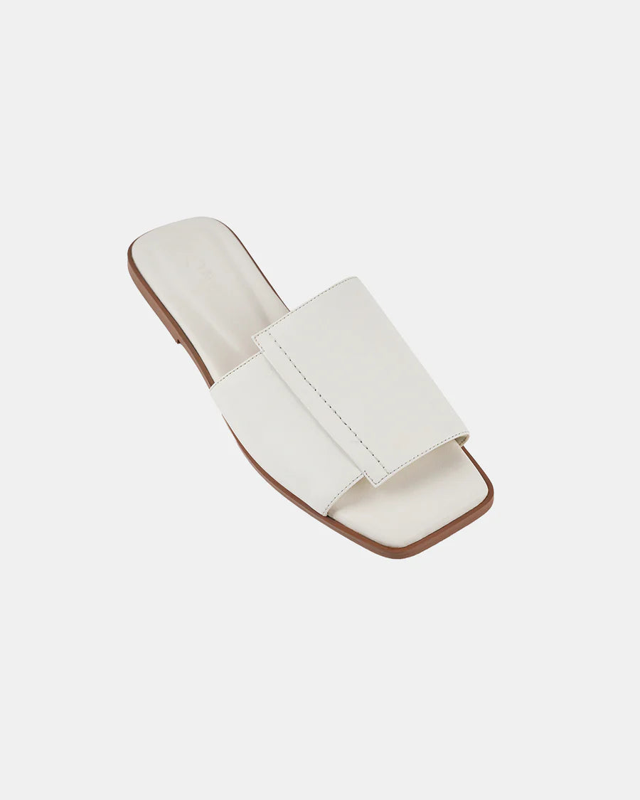 Peddle Corn Leather Sandal