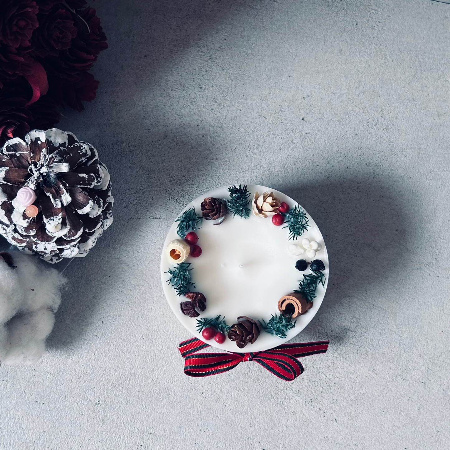 クリスマスケーキキャンドル