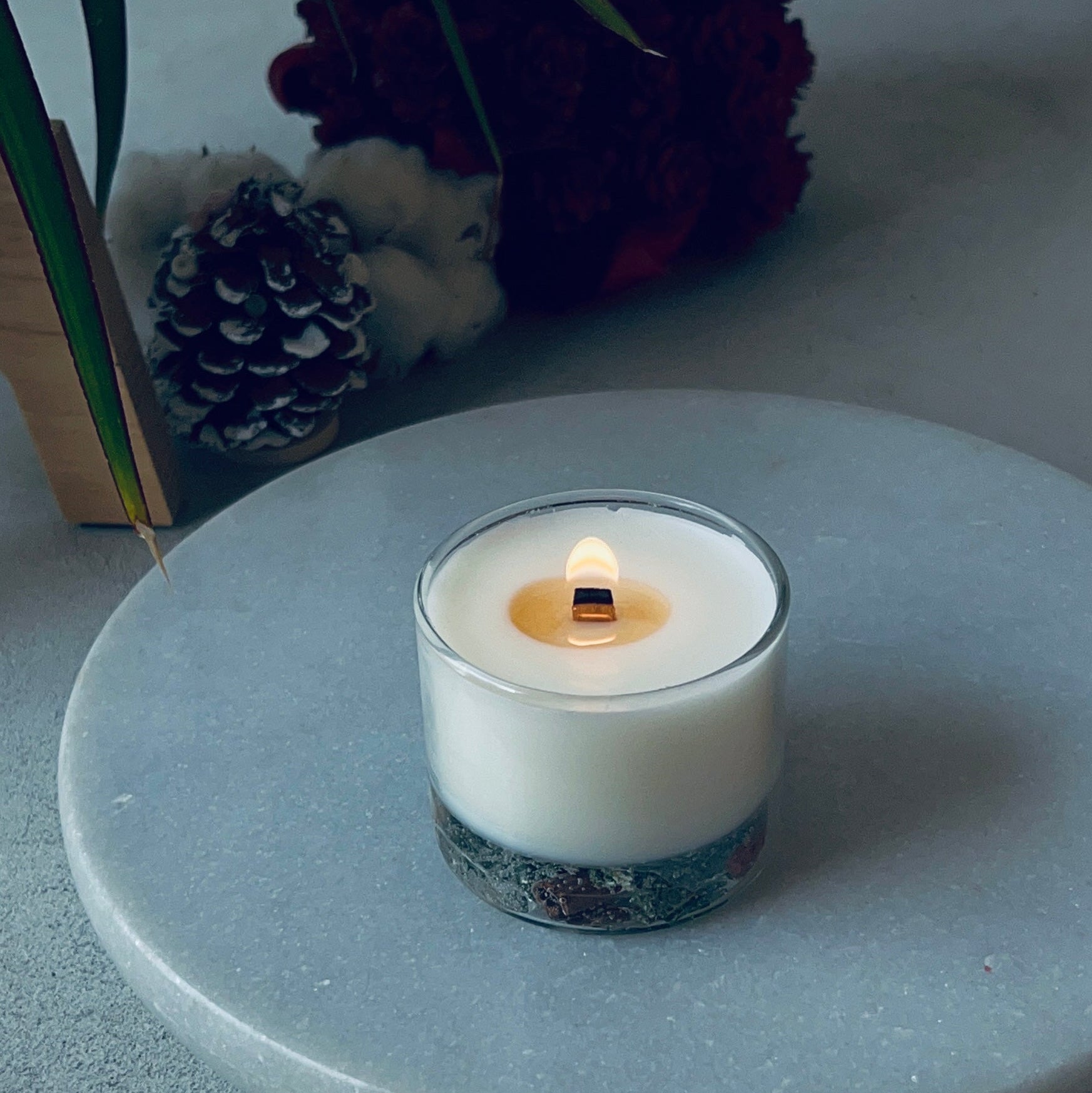 Fèves フェーブス スノードーム　スノーグローブ　ロウソク　キャンドル Fèves フェーブス スノードーム スノーグローブ ロウソク キャンドル