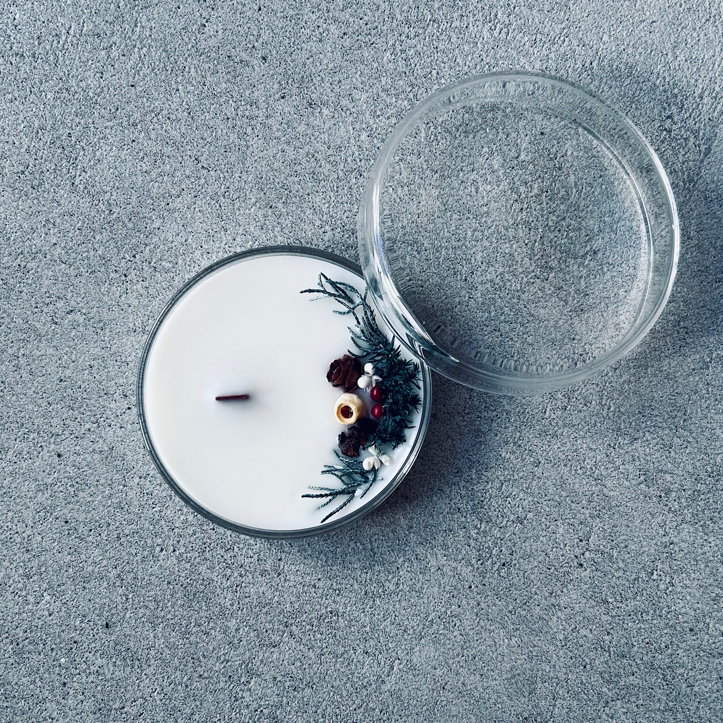 クリスマスメッセージキャンドル