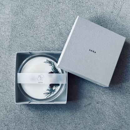 クリスマスメッセージキャンドル