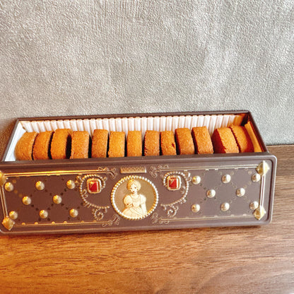 グルテンフリー国産発酵バタークッキー缶（12月中旬頃発送）